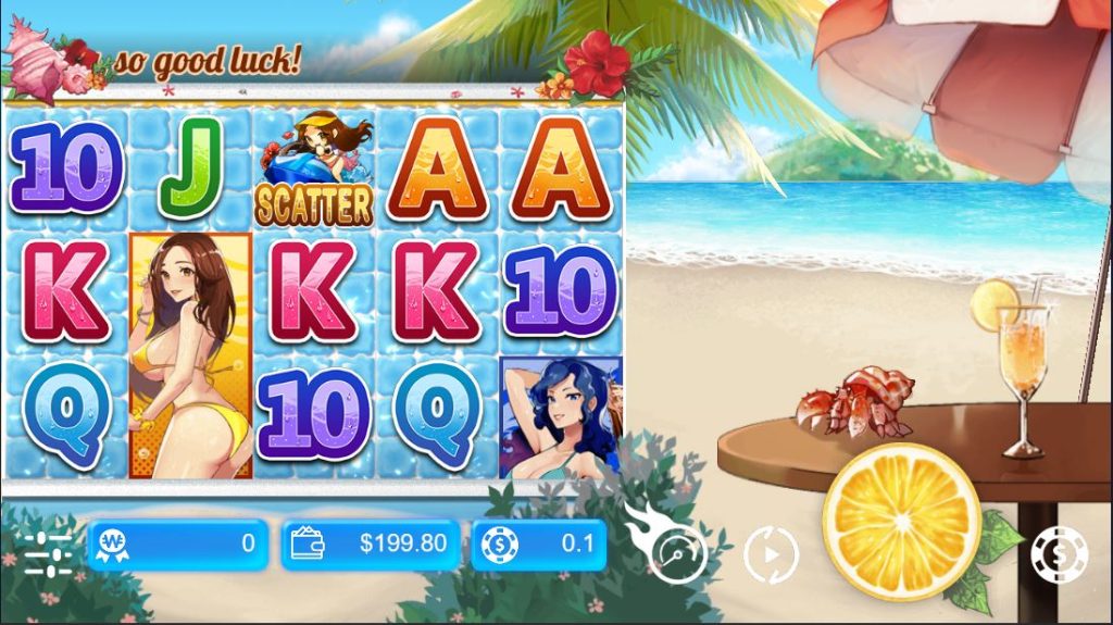 Gameplay of Bikini Queens Slot 